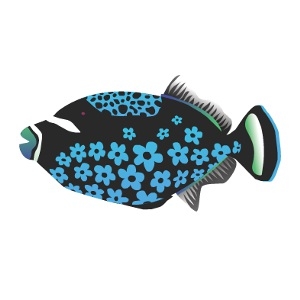 webkinz blue triggerfish